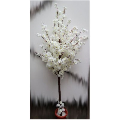 Белые искусственные деревья. Сакура искусственная белая. Сакура искусственная в металлической подставке