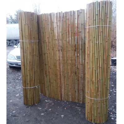 Забор из бамбука рулонный 1х3м. (золото)